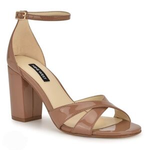 NWT Nine West Women's Brown Patent Heels